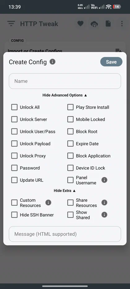 HTTP Tweak app preview 15