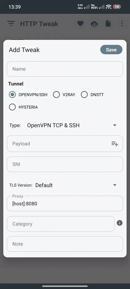 HTTP Tweak app preview 16