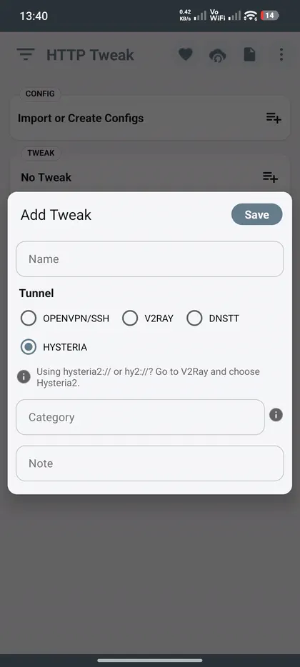 HTTP Tweak app preview 19