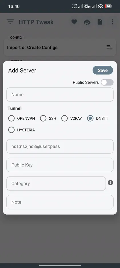 HTTP Tweak app preview 23