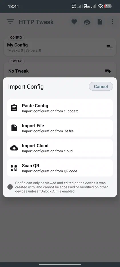 HTTP Tweak app preview 27